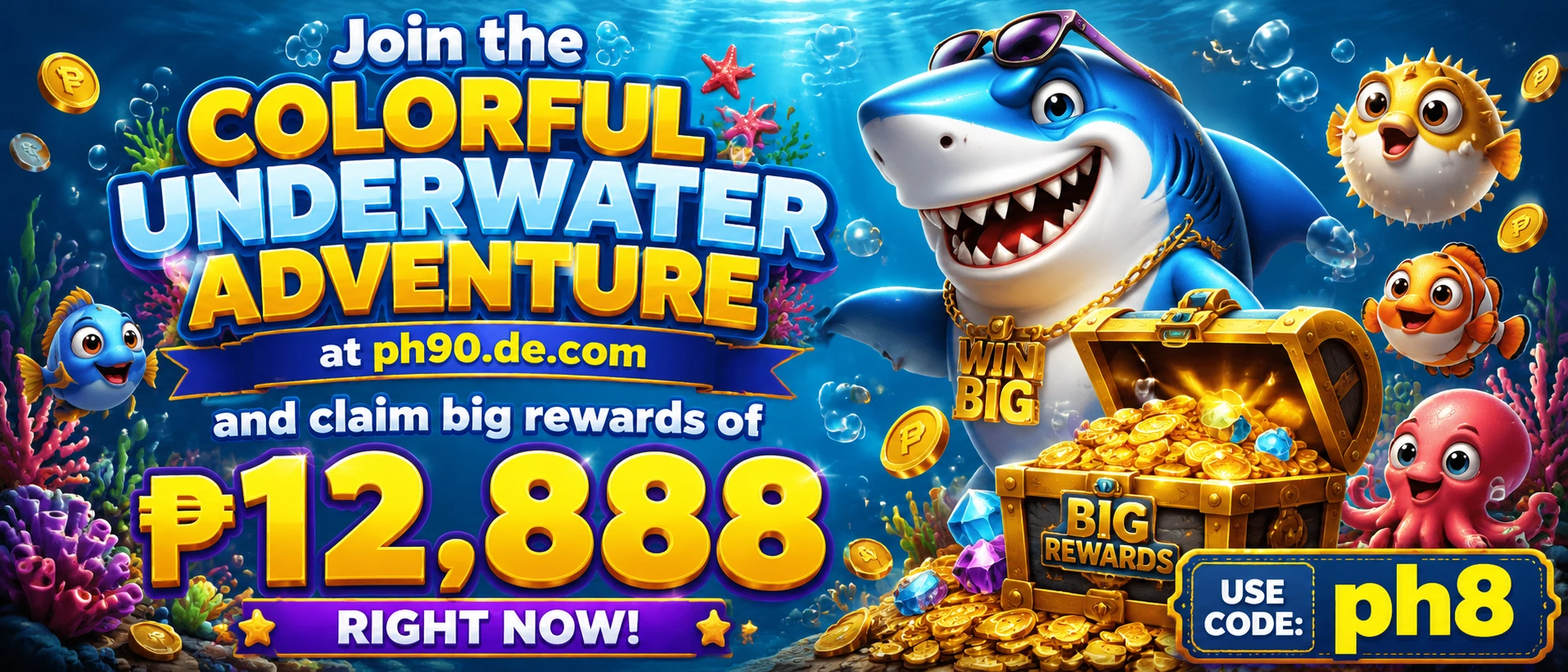 PH90 fishing game visual 3