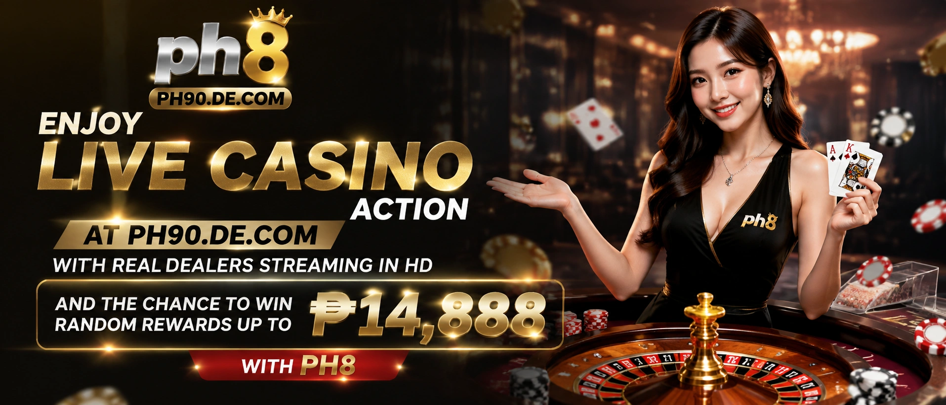 Live casino table preview