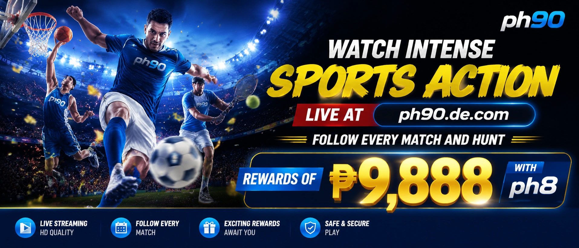 PH90 Sports hero banner